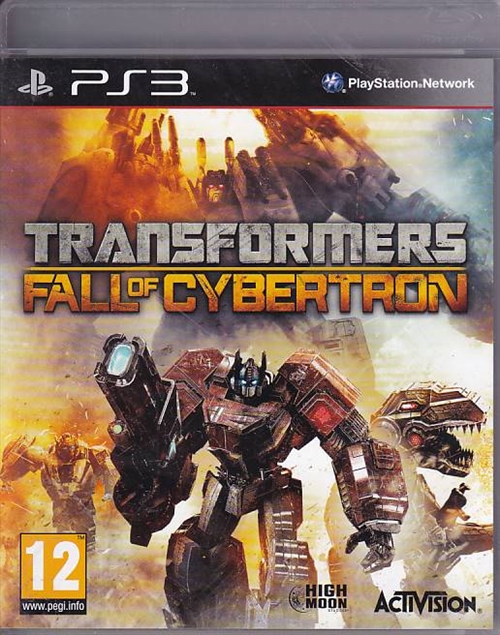 Transformers Fall of Cybertron - PS3 (B Grade) (Genbrug)